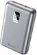 Yesido YP47 Power Bank 20000mAh 22.5W mit 2 USB-A Ausgangsanschlüsse und USB-C Ausgangsanschluss Power Delivery Silber