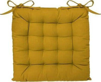 Atmosphera Garden Chair Cushion Mustard 38x38cm