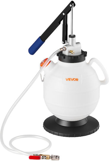 Vevor Fluid Transfer Pump Capacity 7.5 L Manual Atf Refill Kit Fluid Transfer Pump 8 Atf Adapters & 120 Cm Outlet Hose Oil Extractor Dispenser Hdpe Tank Cars Lawn Mowers