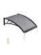 Vevor Polycarbonate Door / Window Canopy Roof P24xW24cm