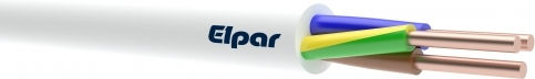 Кабел Ydy 3x1.5 Zo Бял 450/750v