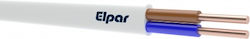 Ydyp Cable 2x1.5 White 450/750v