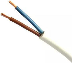 Housing Cable H03vv-f Omy 2x0,75 White 100m
