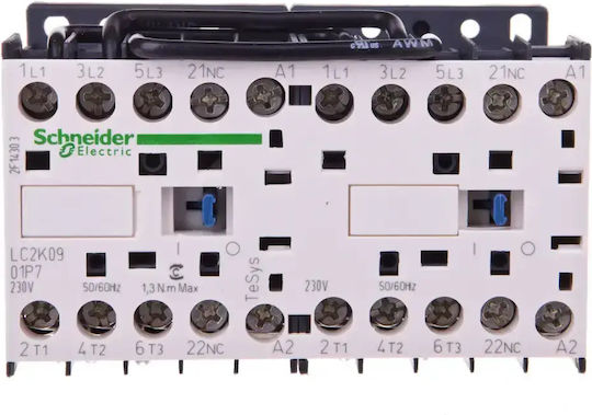 Reverse Contactor 9a 4kw 230v Ac Lc2k0901p7