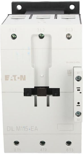 Power Contactor 115a 3p 230v Ac 0z 0r Dilm115-ea Rac240 189925