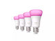 Philips Smart Λάμπες Hue White And Colour Ambiance LED για Ντουί E27 και Σχήμα A60 810lm Dimmable 4τμχ