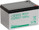 Ssb Sbl 12-12 Ssb Rechargeable Battery 12v/12ah T2 Faston 4.8mm