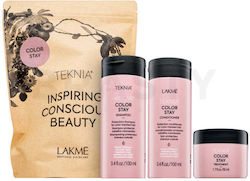 Lakme Teknia Color Stay Σετ Περιποίησης Μαλλιών για Διατήρηση Χρώματος 3τμχ Lakme Teknia Color Stay Σετ Περιποίησης Μαλλιών για Διατήρηση Χρώματος 3τμχ
