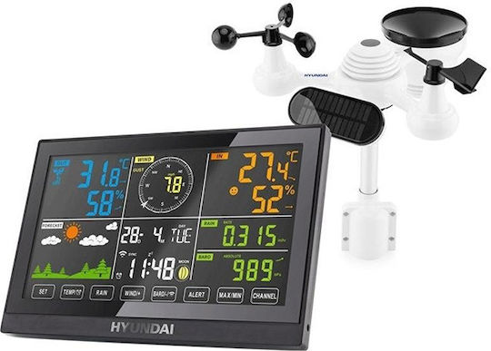 Hyundai HY-WSP5200WIFI Wireless Digital Tabletop Weather Station