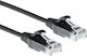 Intronics U/UTP Cat.6 (Gigabit) Καλώδιο Δικτύου Ethernet 3m Μαύρο