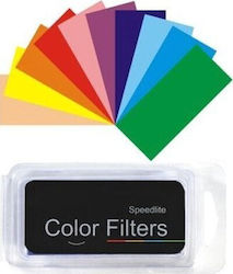 Filtre Zelum Pentru Lampă Flash 12 Culori Strobist Filtre Zelum Pentru Lampă Flash 12 Culori Strobist