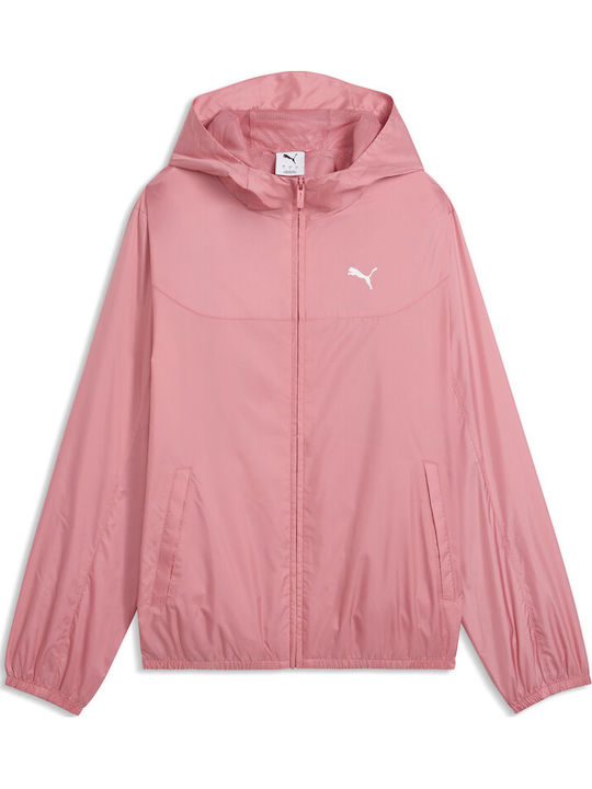 PUMA Дълго Дамско Яке За Зима Розово