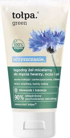 Tolpa Facial Cleansers Gel for Eyes Lips and Face with Antioxidant and Moisturizing Action 200ml