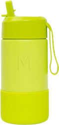 Montii Kinder Trinkflasche Thermos Grünes 350ml