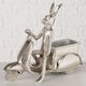 MSA Easter Rabbit Silver 31x25x10cm