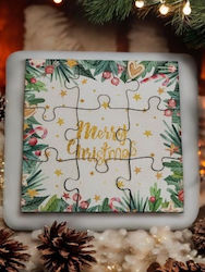 “χριστουγεννιάτικο Ξύλινο Παζλ Puzzle1515chr202513a – Μοναδικό Δώρο Ευχή Γούρι!”