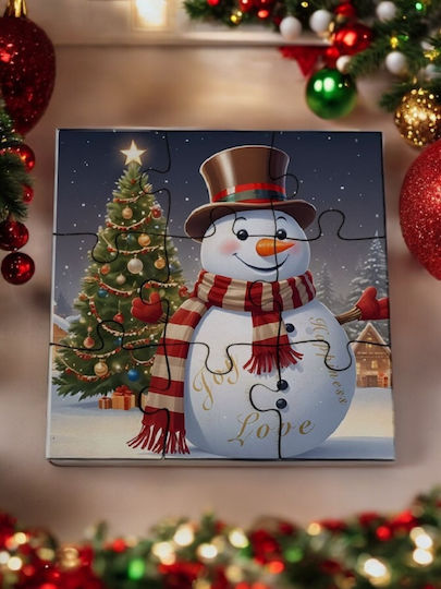 Christmas Wooden Puzzle Puzzle1515chr202518a Unique Gift Wish Charm