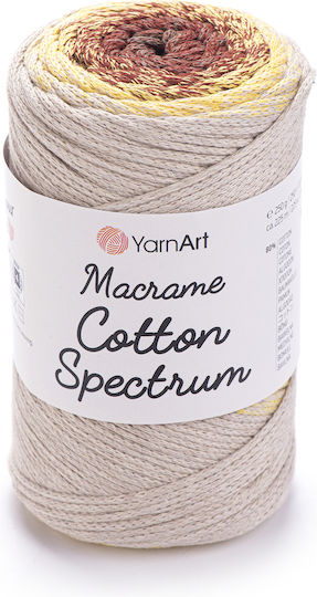 Yarn Art Strickgarn Baumwolle Macrame Spectrum Code 1325 225m 250g