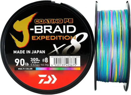 Daiwa J Braid Expedition X8 300m 0.13mm 0.13mm