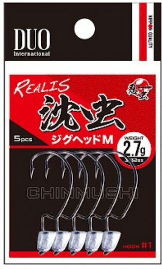 Molybokephalí Duo Chinmushi Jig Head #4 S 2g