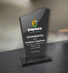 Crystal Award 12x21cm Code Pb-308 Dark Grey