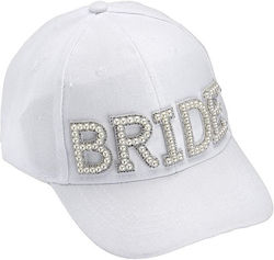 Καπελο Νυφης ”bride” Bachelor Party Λευκο Περλες One Size 175-5036 Καπελο Νυφης ”bride” Bachelor Party Λευκο Περλες One Size 175-5036