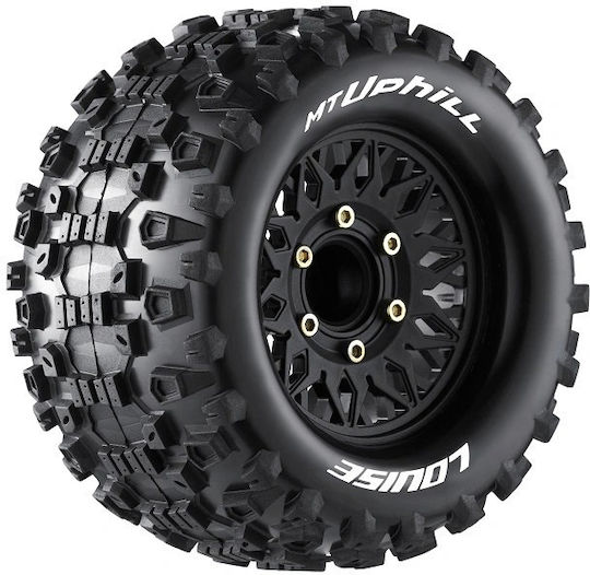 Louise Mt-uphill 1/10 Soft Off-road Tires & Wheels 12 14 17mm Hex 2pcs