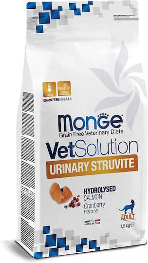 Monge Dry Food for Cats with Sensitive Urinary with Salmon / Potatoes / Chicken / Meat / Beef / Vegetables 0.4kg