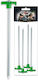 Albainox Tent Pegs for Camping Tent Set 4 Pieces