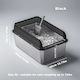 MrZoo Cat Toilet Black L40 x W35 x H30cm