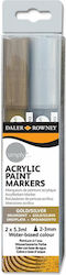 Acrylmarker Simply Acrylic Daler Rowney Gold Silver Acrylmarker Simply Acrylic Daler Rowney Gold Silver