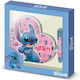 Karactermania Kinder Schreibwaren-Set Stitch + Angel Heart Geschenkbox Notizbuch + Stift