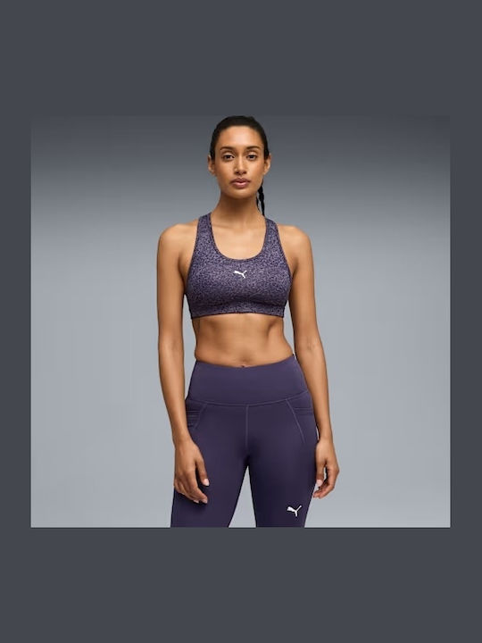 PUMA 4keeps Sutien Sport Atletic Violet Cu Căpt...