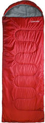 Panda Sleeping Bag Single 2 Seasons Burgundy
