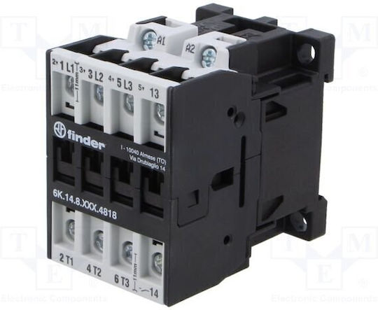Power Contactor 3 Z 1 Z 18a-400v Ac3 230v Ac 6k.14.8.230.4818