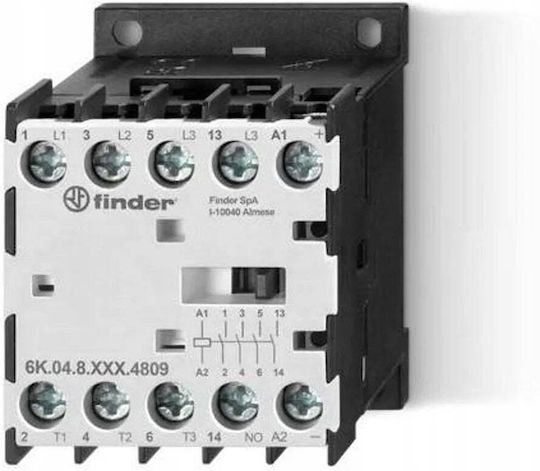 Силов Контактор 3 НО 1 НЗ 9A-400V AC3 230V AC 6k.04.8.230.4809