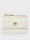 Small Leather Women's Wallet White