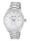 3Guys Ανδρικό Ρολόι Μπαταρίας με Ασημί Μεταλλικό Μπρασελέ