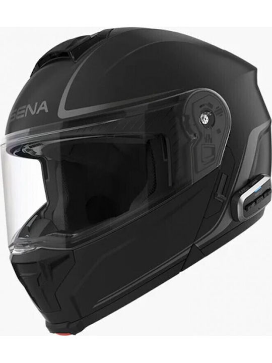 Sena Outrush 2 Matte Black Κράνος Μηχανής Full Face ECE 22.06 1750gr