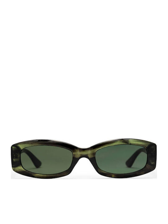 Chpo Unisex Sunglasses With Green Frame And Green Lens 16135LA