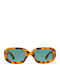 Chpo Unisex Sunglasses with Brown Tartaruga Frame and Brown Lens 16135BE