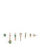 U.S. Polo Assn. Set Earrings Green