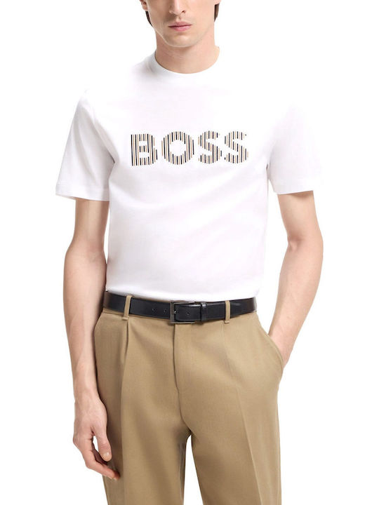 Boss Tricou Alb