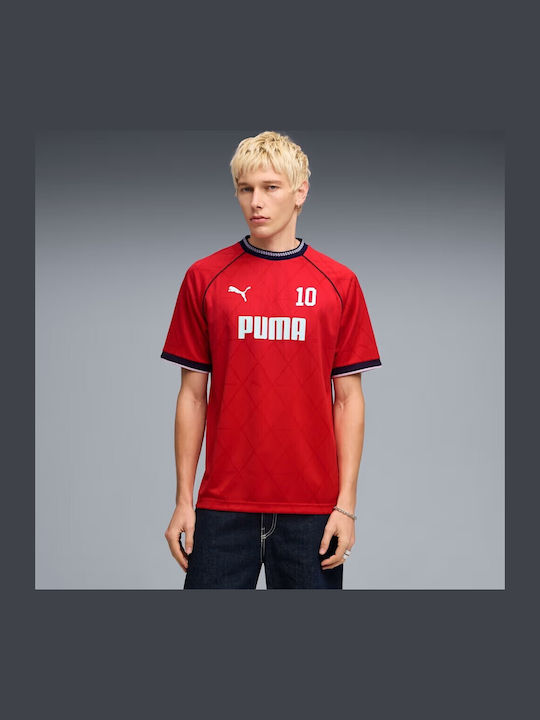 PUMA Jersey T-shirt Κόκκινο