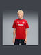Sportliches Herrenblusen T-Shirt Rot
