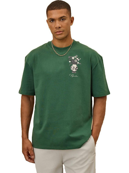 T-shirt Washed Green