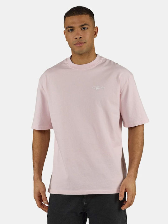 T-shirt Washed Powder Pink