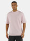 T-shirt Washed Powder Pink