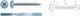 Subclade Insert 3000 3.5*20 Bp 2 White Galvanized