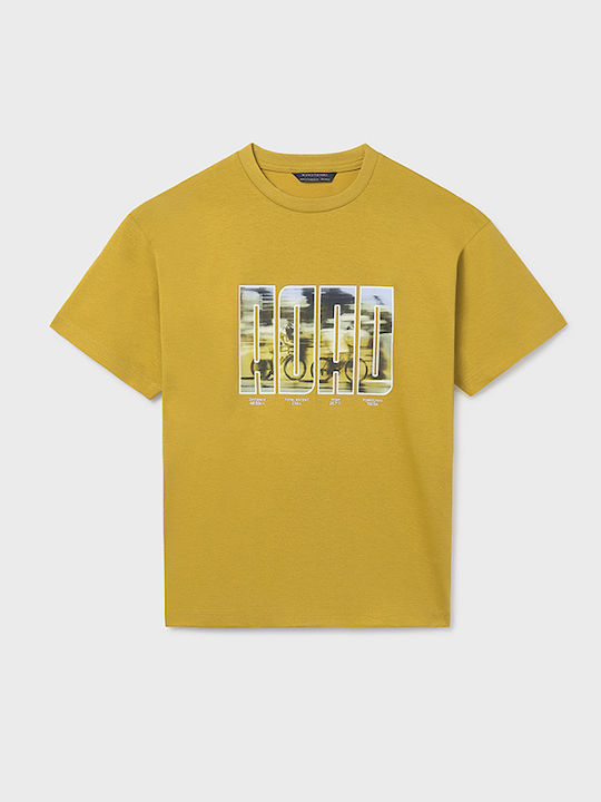 Mayoral Kids Short-Sleeved Top Mustard Road
